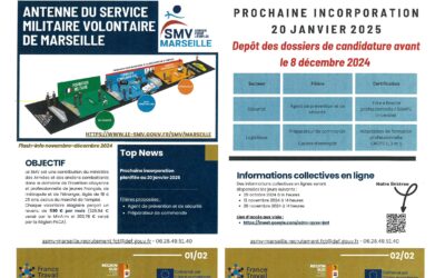 L’EMPLOI PAR L’INSERTION CITOYENNE ET PROFESSIONNELLE DES JEUNES DE 18 A 25 ANS PAR LE SERVICE MILITAIRE VOLONTAIRE – PROJET MARSEILLE EN GRAND